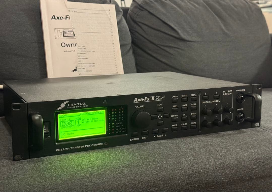 Fractal audio AXE-FX Ⅱ XL+ エフェクター - メルカリ