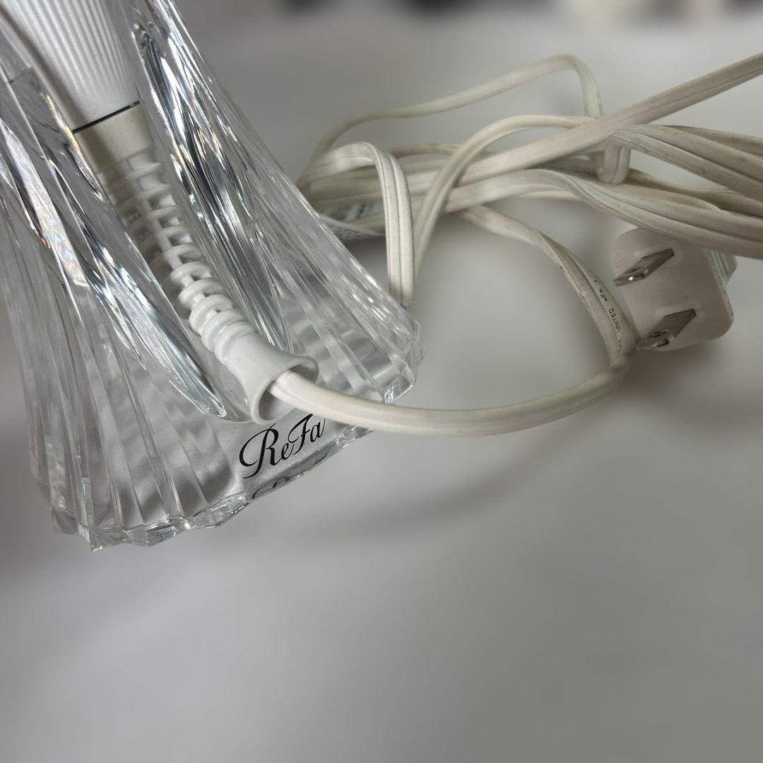 【sr/10.4/10】ReFa ホワイト カールヘアアイロン