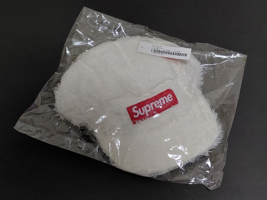 【新品・未着】Supreme Faux Fur Camp Cap \"White\"