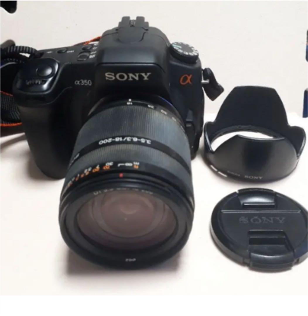 SONY一眼レフカメラ α350☆望遠レンズセット α（ソニー） ソニー デジタル一眼レフカメラ SONY α350 18-70mm 75