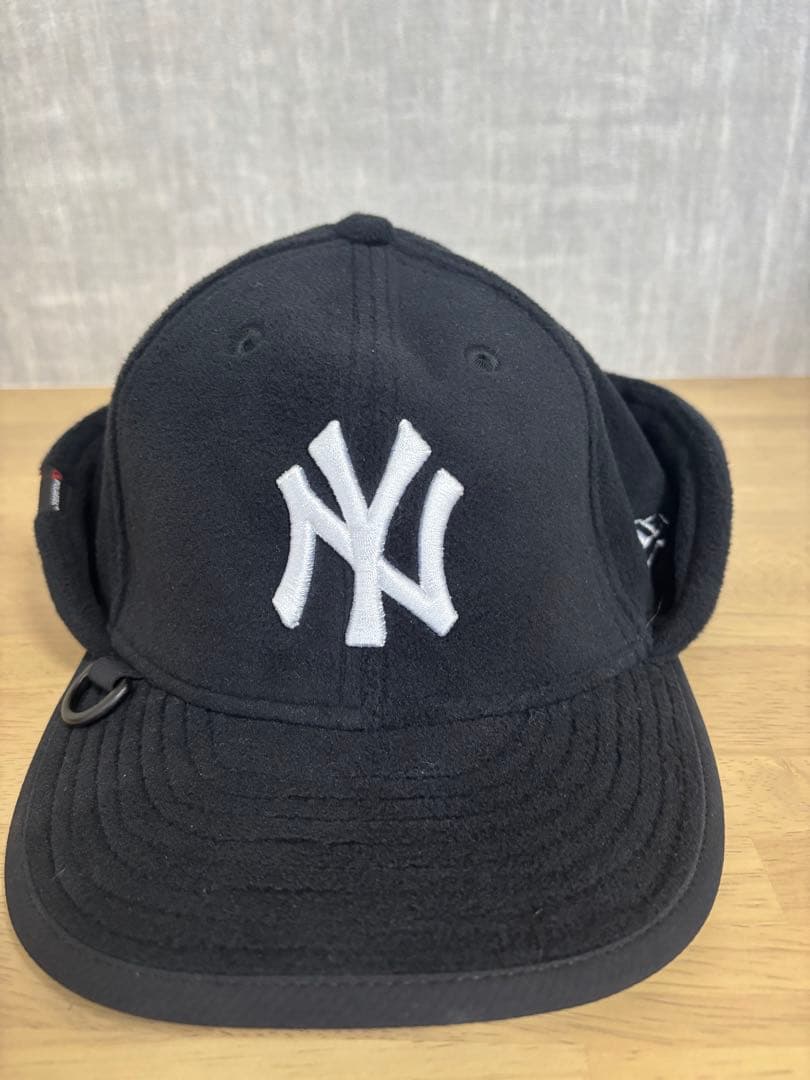 NEW ERA フリップダウン ニューヨーク・ヤンキース ブラック キャップ 9FIFTY ストレッチスナップ ニューヨーク・ヤンキース ブラック