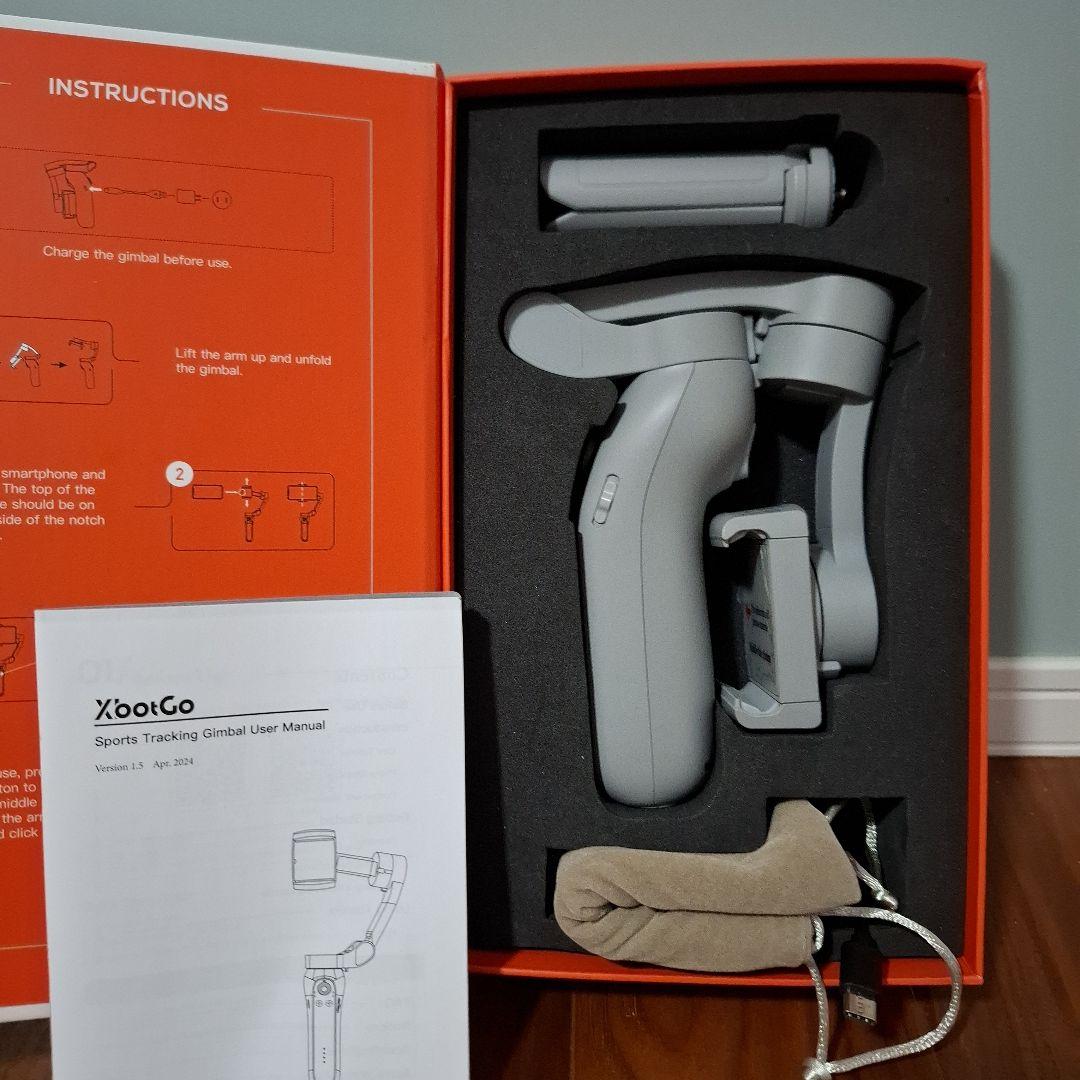 XbotGo AI Cameraman スポーツトラッキングジンバル　自動 Amazon.co.jp: XbotGo AIスポーツジンバルリモートキット - チーム