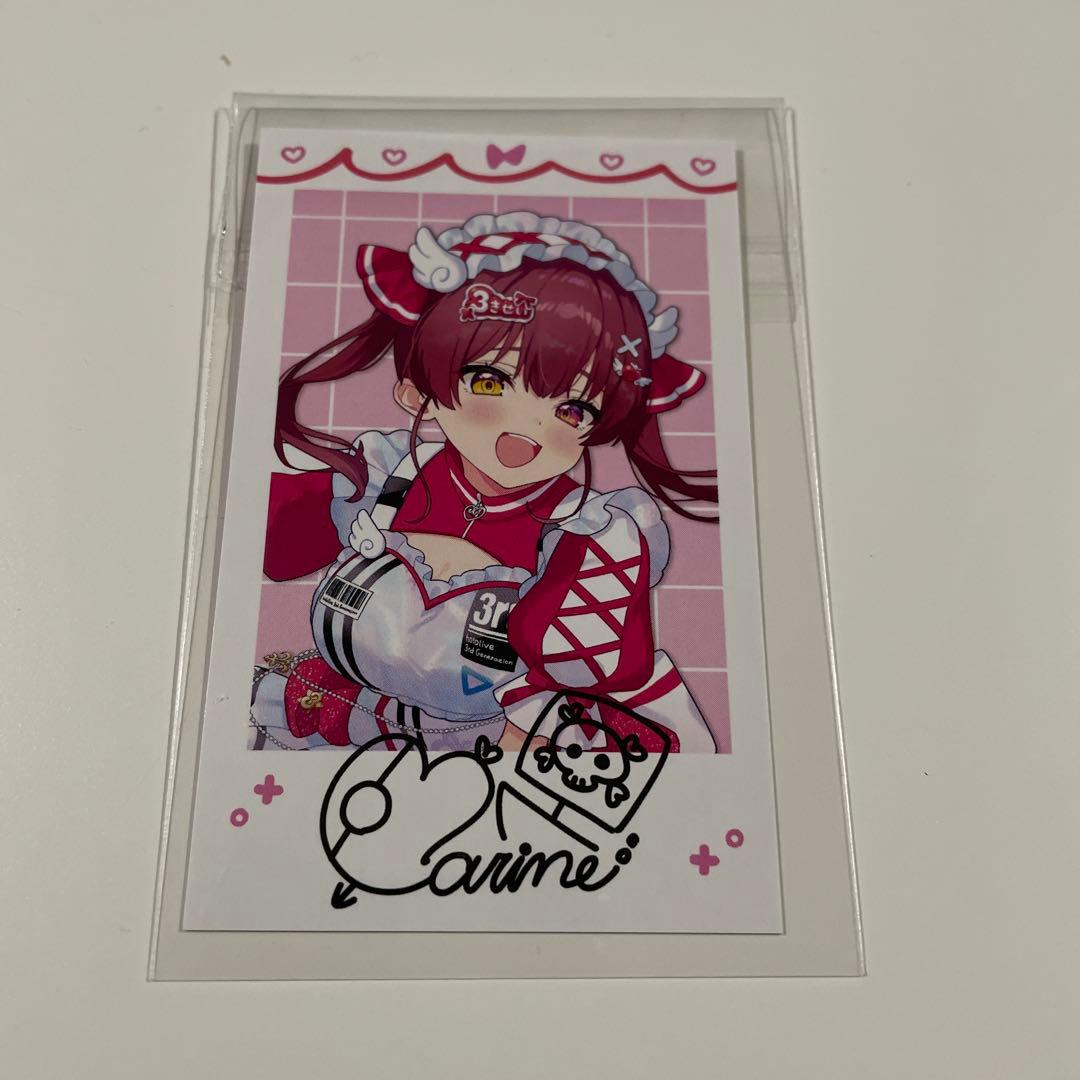 ホロライブ 3期生 1st EPきゅるるん大作戦 宝鐘マリン チェキ風カード