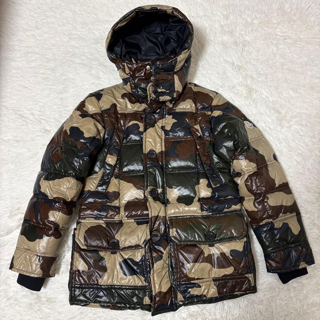 MONCLER】ソーテルヌ ダウンジャケット XS カモフラ 迷彩柄 2way