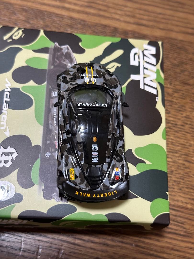 BAPE X LBWK GT ABC CAMO MCLARREN 720S開封品 - ミニカーファッション