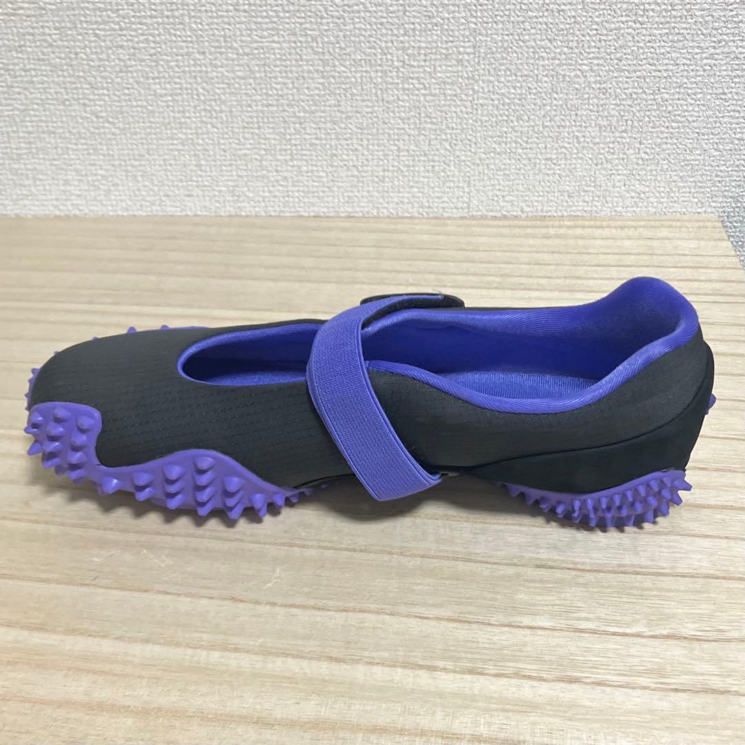 ほぼ新品 PUMA MOSTRO FEY LAUNCH 黒/紫 24.5cm