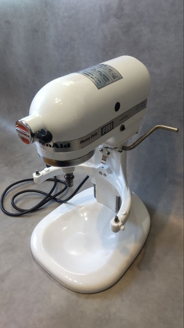 KitchenAid Artisan スタンドミキサー ホワイト - メルカリ