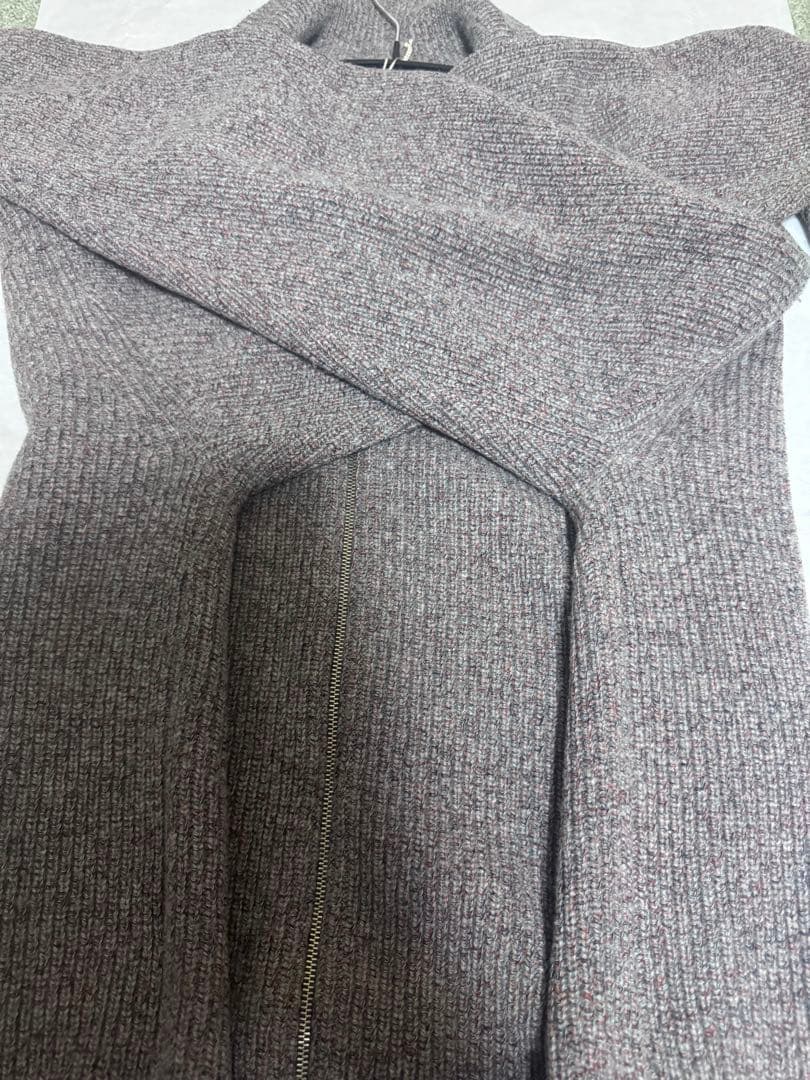 25AW ULTERIOR MEALANGE RIB DRIVERS KNIT - メルカリ