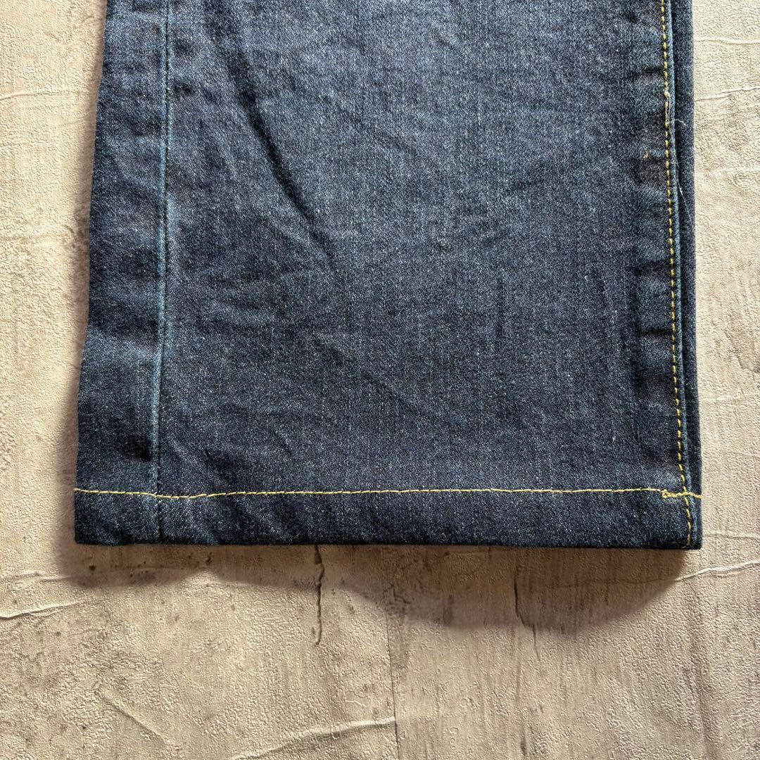 Ed Hardy タイガー刺繍 ウォッシュ加工 デニムパンツ 32×34 美品