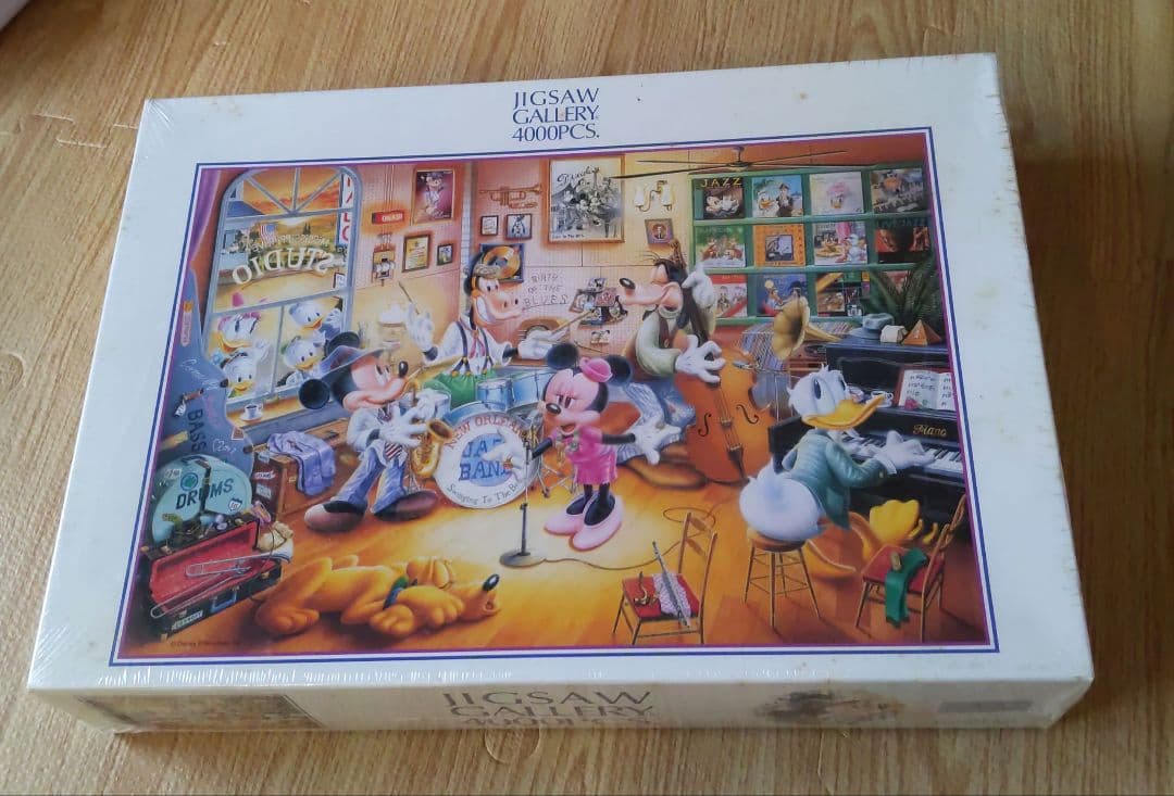 【希少！】ディズニージグソーパズル　4000ピース　ニューオリンズ・ジャズバンド ディズニー ジグソーパズル【4000ピース】 - メルカリ