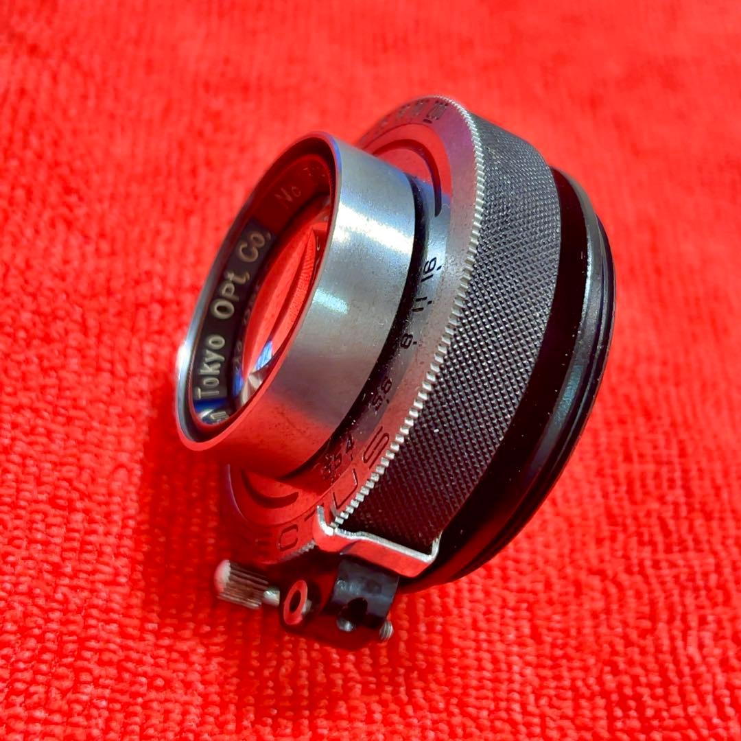 東京光学　Toko 3.5 7.5cm トリプレットの銘レンズ❗️