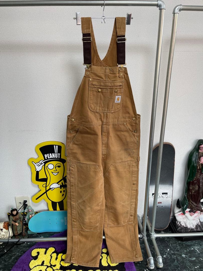 Carhartt カーハート ダブルニー ダック オーバーオール　34×32 楽天市場】Carhartt カーハート オーバーオール レングス32 ダブルニー