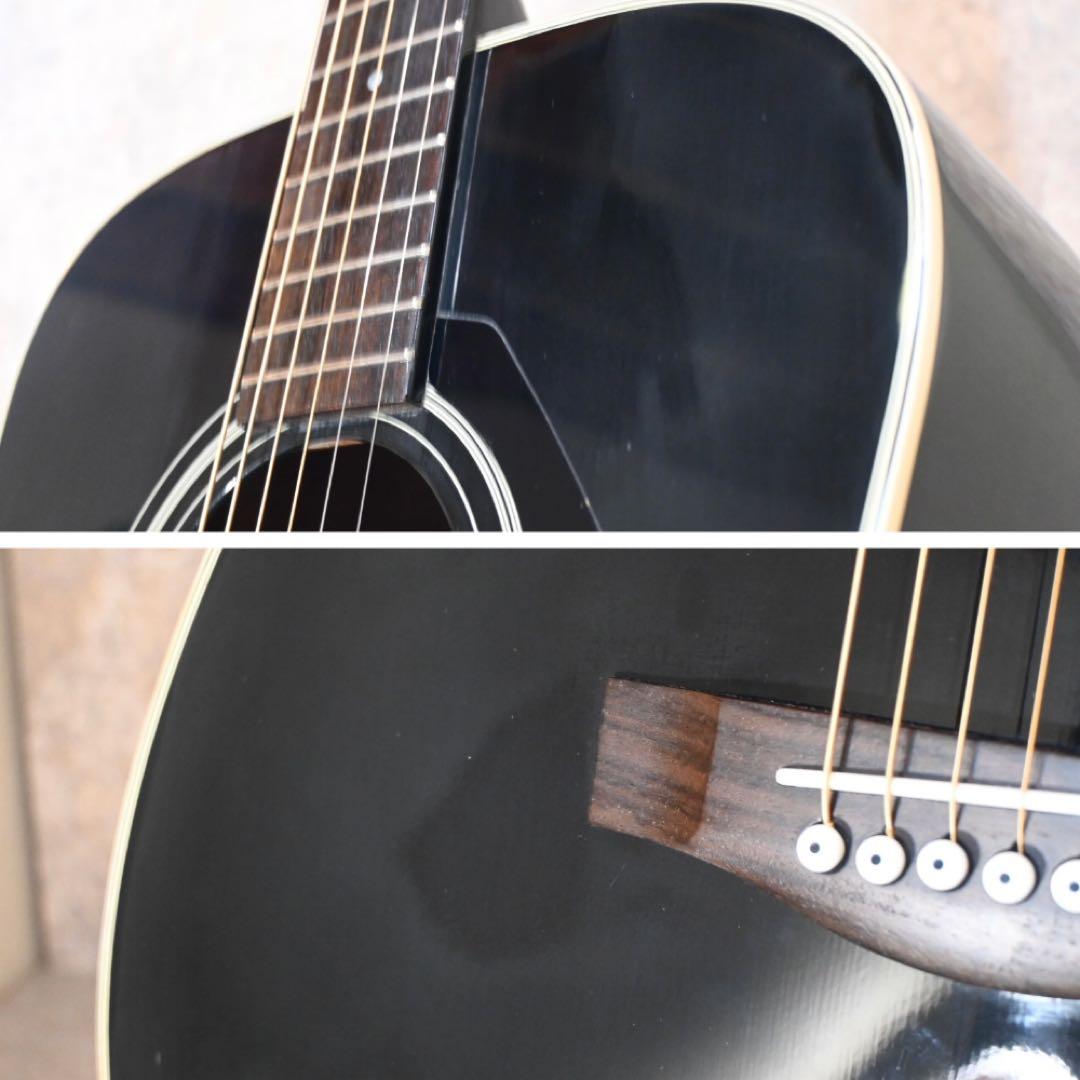 整備・清掃・弦交換済】YAMAHA FG-412 BL アコギ ブラック 黒