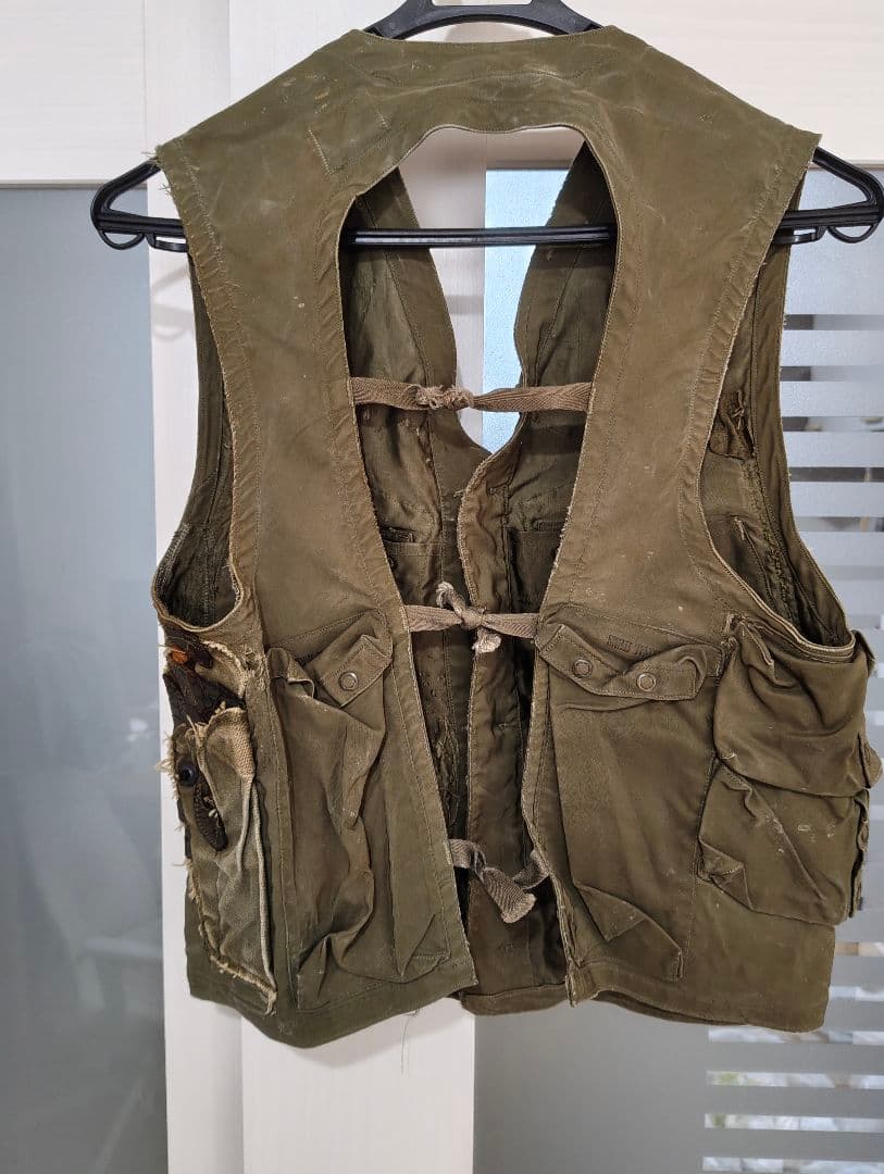 40s USミリタリー C-1ベスト 初期型 vintage ボロ - メルカリ