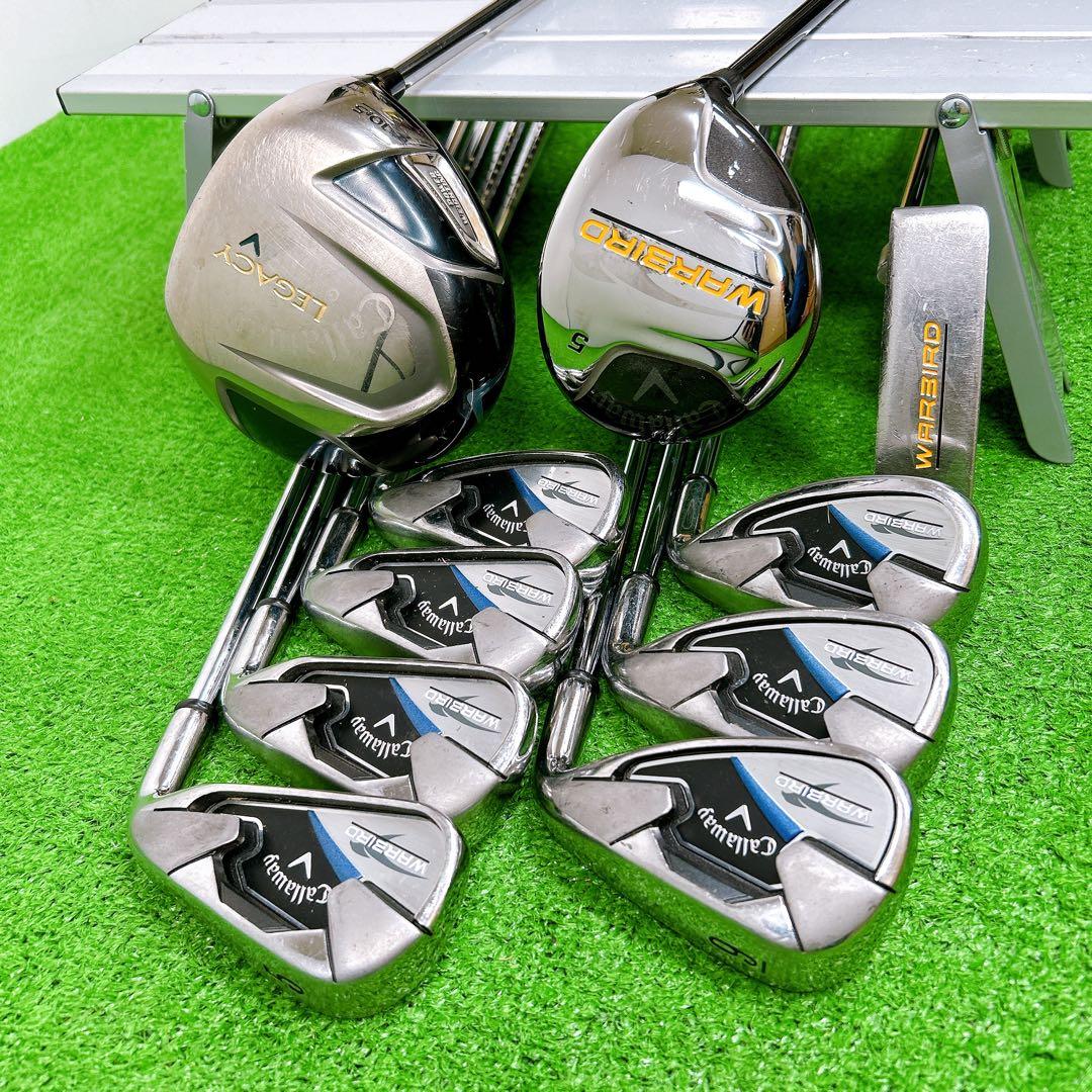 キャロウェイ ウォーバード レガシー メンズクラブセット 10本 男性