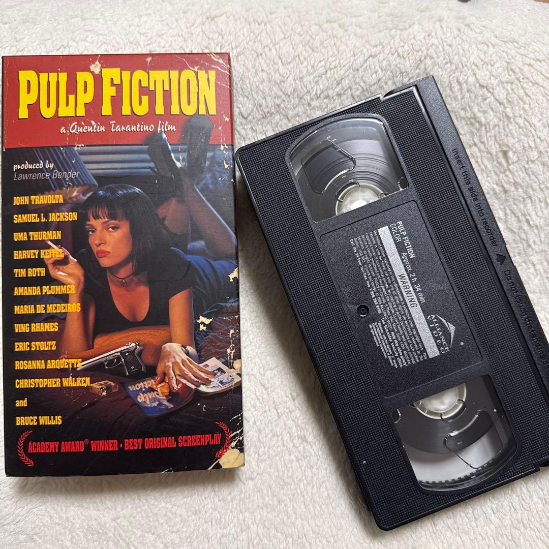 PULP FICTION VHS ビデオテープ - メルカリ