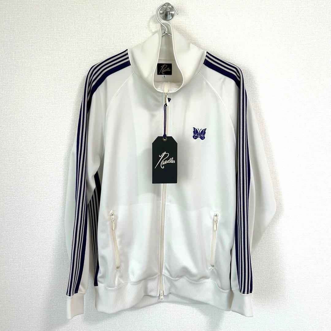 needles 23ss トラックジャケット アイスホワイト L - メルカリ