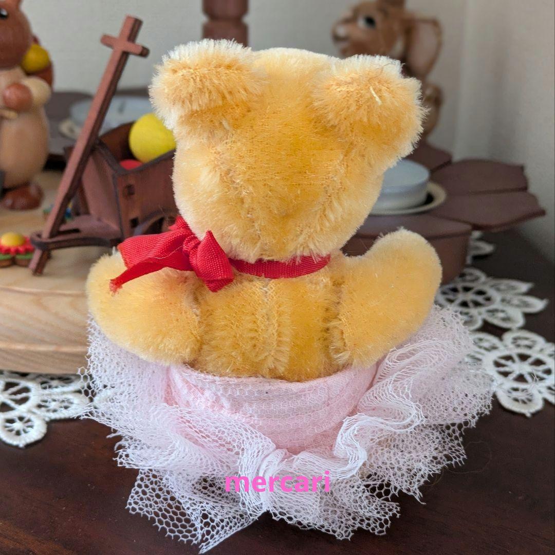 希少】1970年代 西ドイツ製 ハーマン テディベア ヴィンテージ 13cm