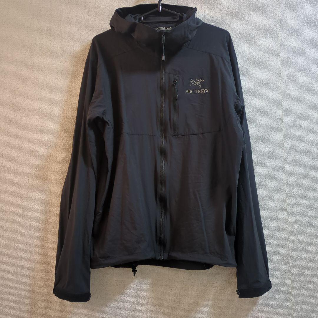 ARCTERYX SQUAMISH HOODY S ライトシェルジャケット ARCTERYX Squamish Hoody Lightweight Nylon Windshell Jacket for Men