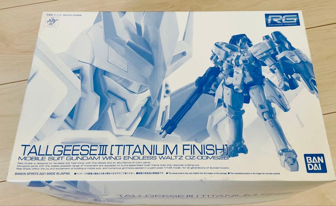TALLGESE III TITANIUM FINISH ガンプラ RG 1/144 TALLGEESE Ⅲ [TITANIUM FINISH] | GUNDAM | PREMIUM BANDAI