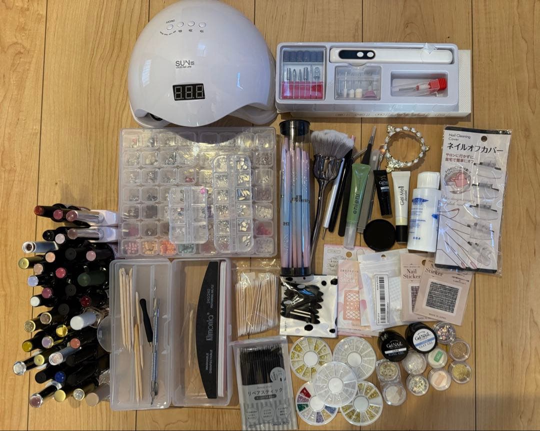 ジェルネイル用品 セルフネイル おまとめ売り 粘土ジェル ジェルネイル