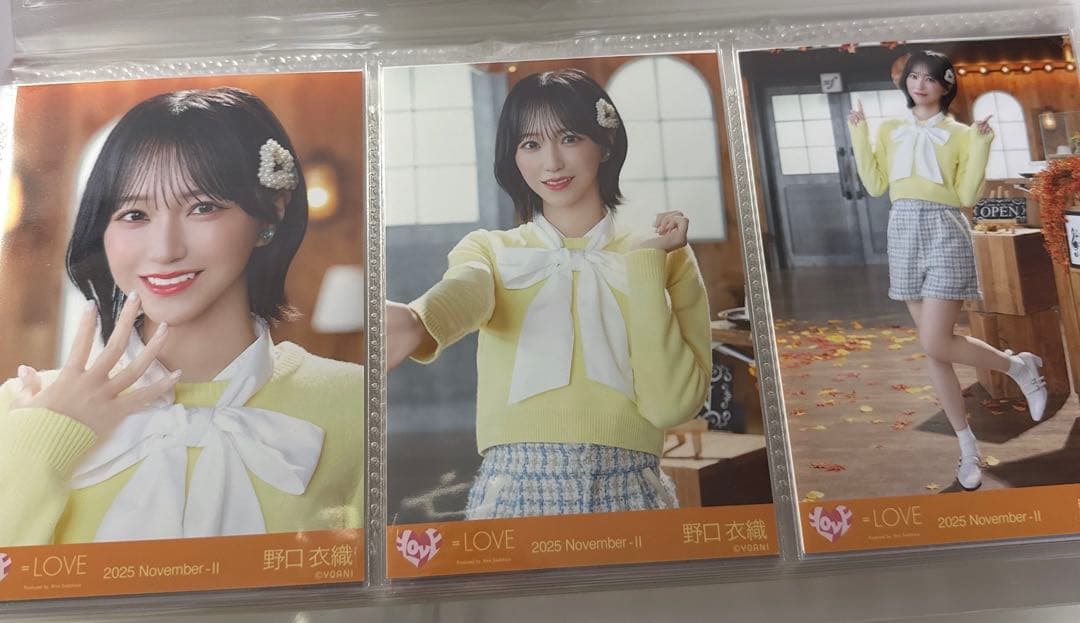 み*み様 野口衣織 生写真　まとめ売り