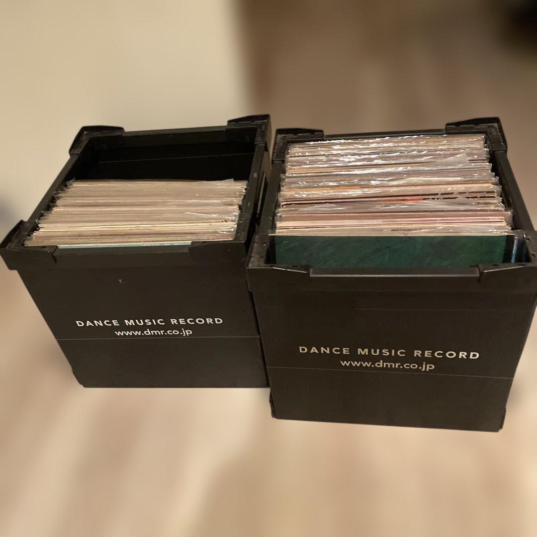 DANCE MUSIC RECORD レコードコンテナ 2個セット dmrの通販はau PAY
