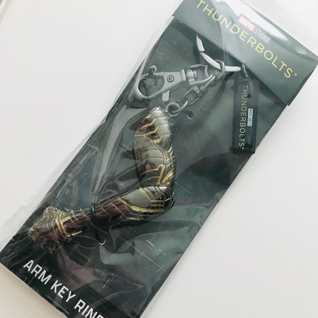新品 サンダーボルツ バッキー アームキーホルダー アームキーリング