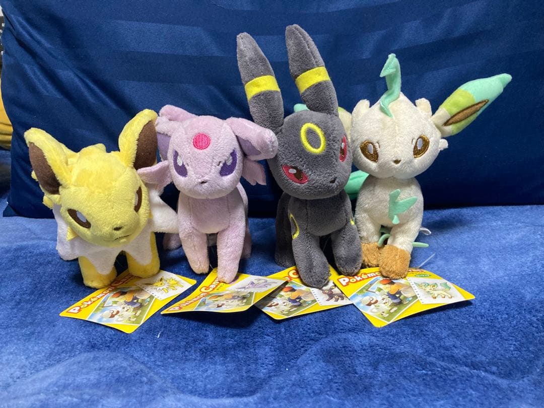 ポケモンセンター　キャンバス　ぬいぐるみ　タグ付き　4点セット タグ付】 ポケモンセンター ムックル ポケモンキャンバスぬいぐるみ