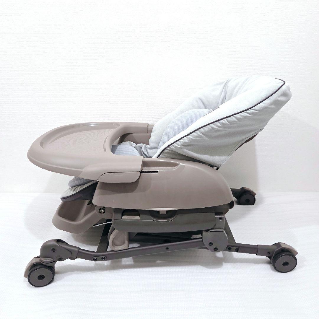 極美品】Combi コンビ ネムリラ AUTO SWING LM グレー 電動 - メルカリ