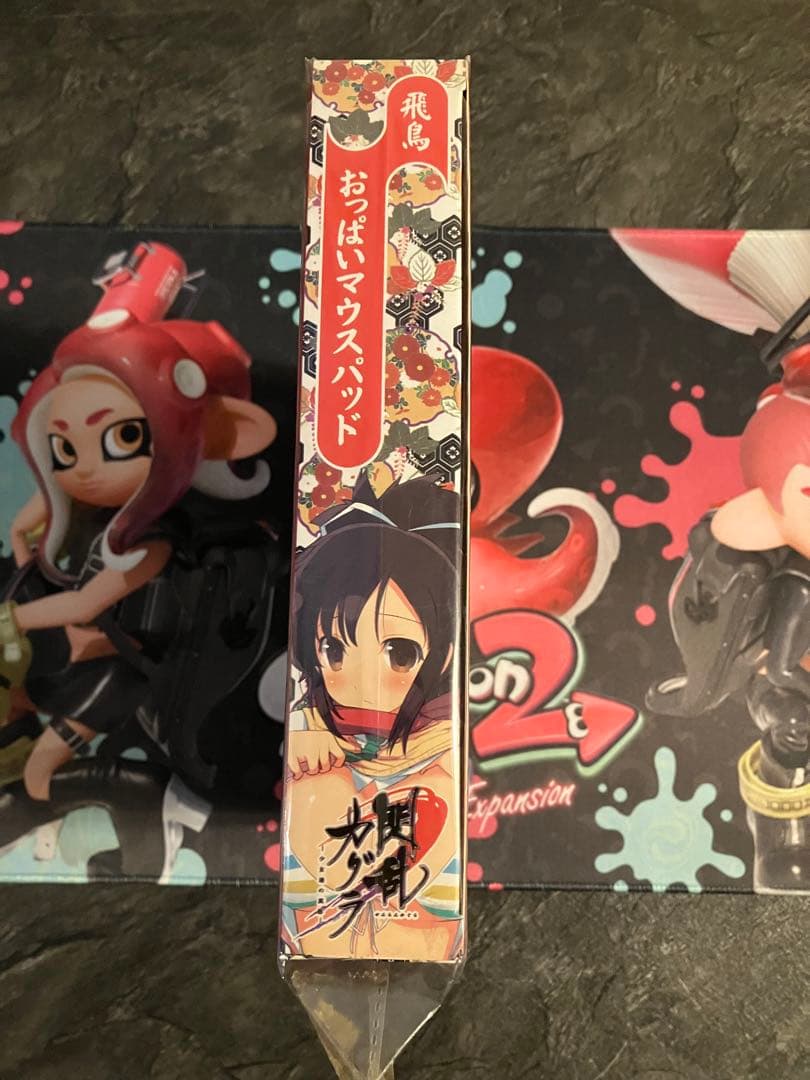 閃乱カグラ】飛鳥マウスパッド＆特典クッションセット【新品未開封