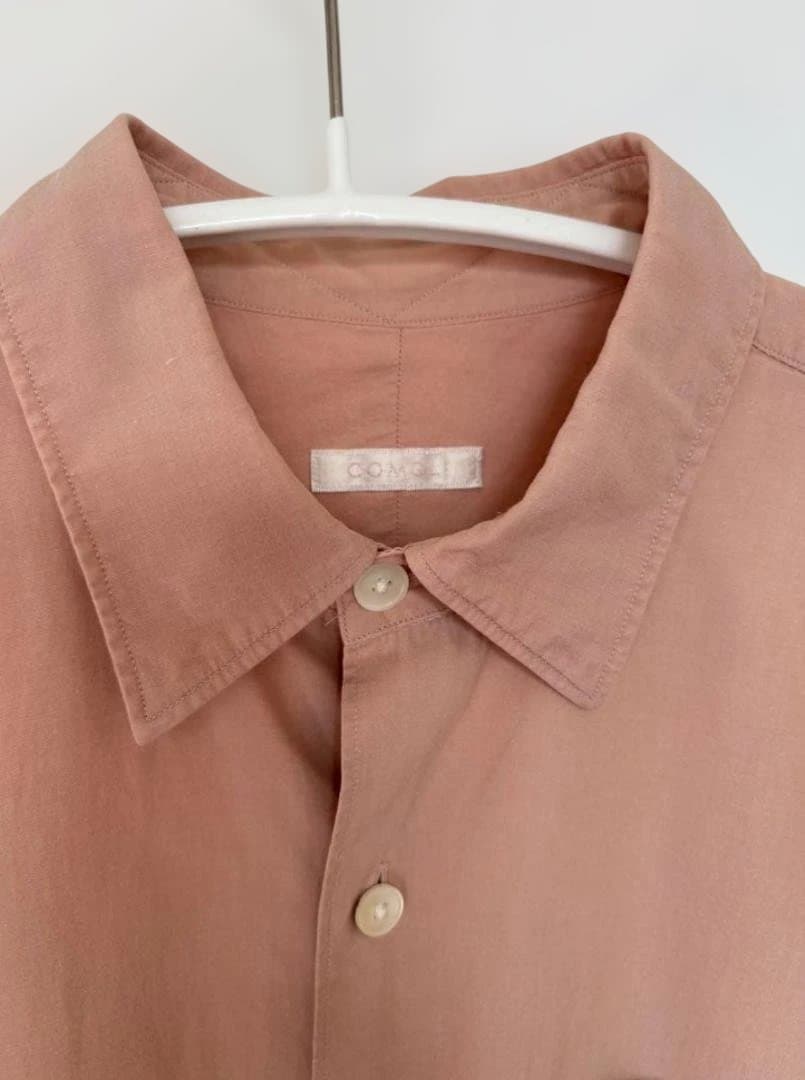 COMOLI シャツ Sand Pink サイズ0 杉咲花 - メルカリ