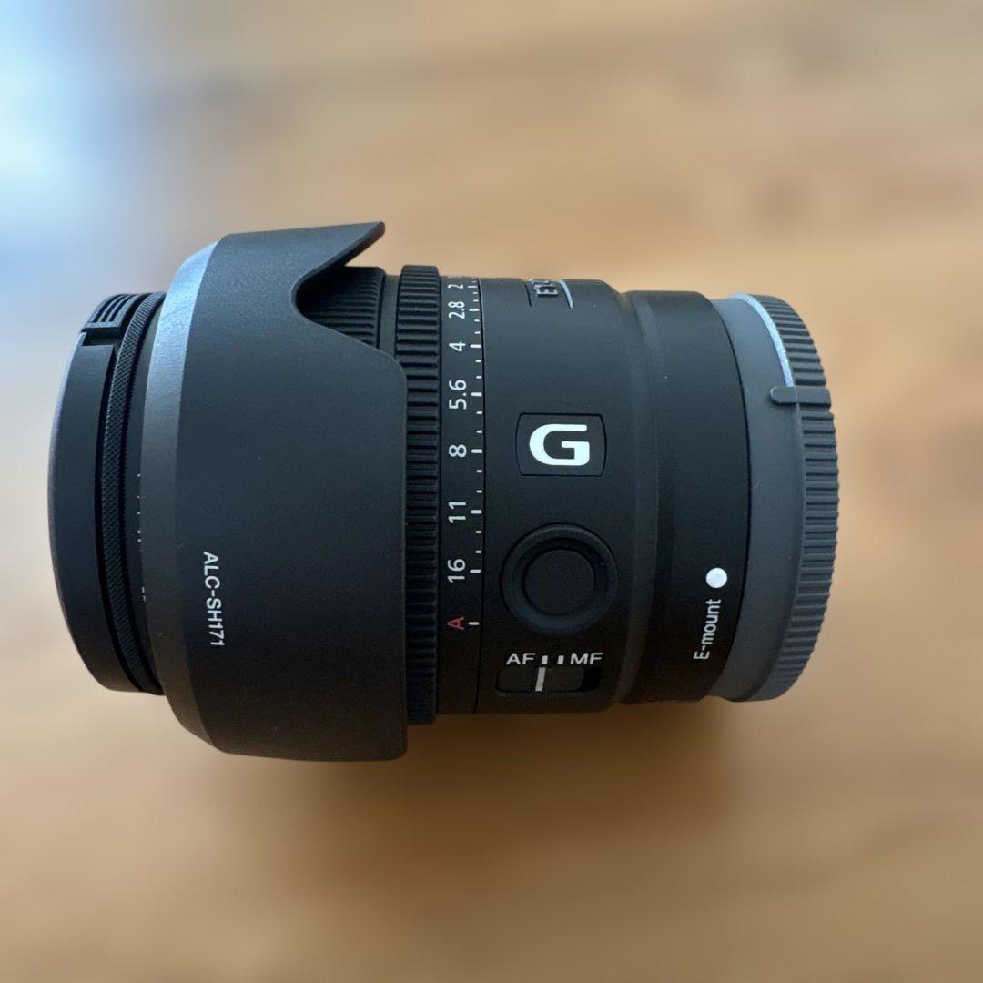 【新品同様】SONY SEL15F14G 15mm 1.4G