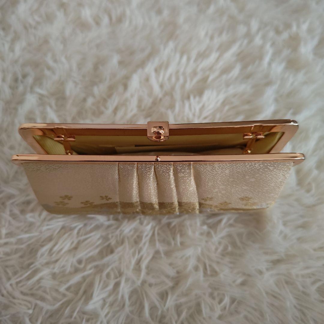 【NORI様】《未使用》佐賀錦　草履バッグセット　ゴールド