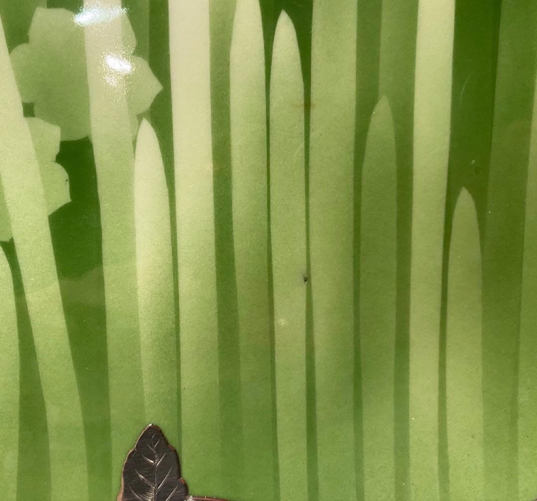 価格ホビー・楽器・アート - 西浦焼 釉下彩銀装大皿