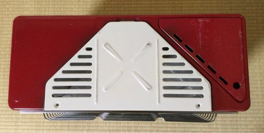昭和レトロ TOSHIBA 石油ストーブ ハイピシャッター レッド L273