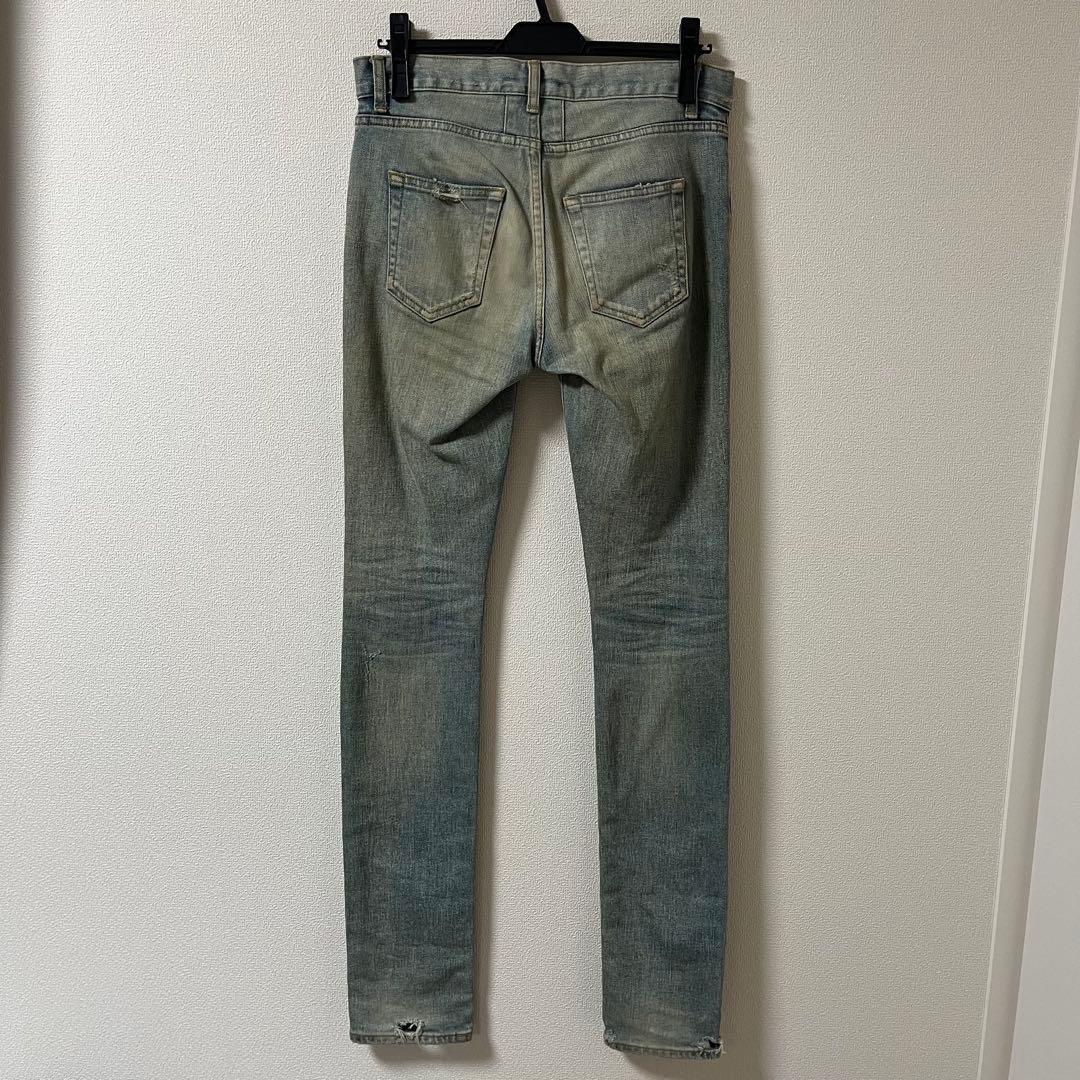 SAINT LAURENT 16AW デストロイクラッシュデニム エディ期 27 - メルカリ