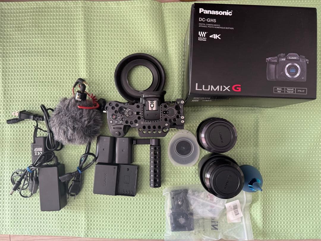 Panasonic LUMIX GH5本体/レンズ/マイク/リグ/NDフィルター Amazon.com : Panasonic LUMIX GH5M2, 20.3MP Mirrorless Micro Four