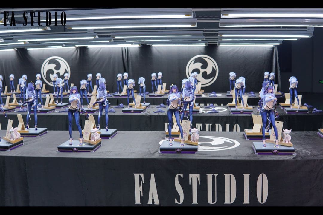 FA Studio 原神 雷電将軍 八重神子 1/4 スタチュー ガレージキット