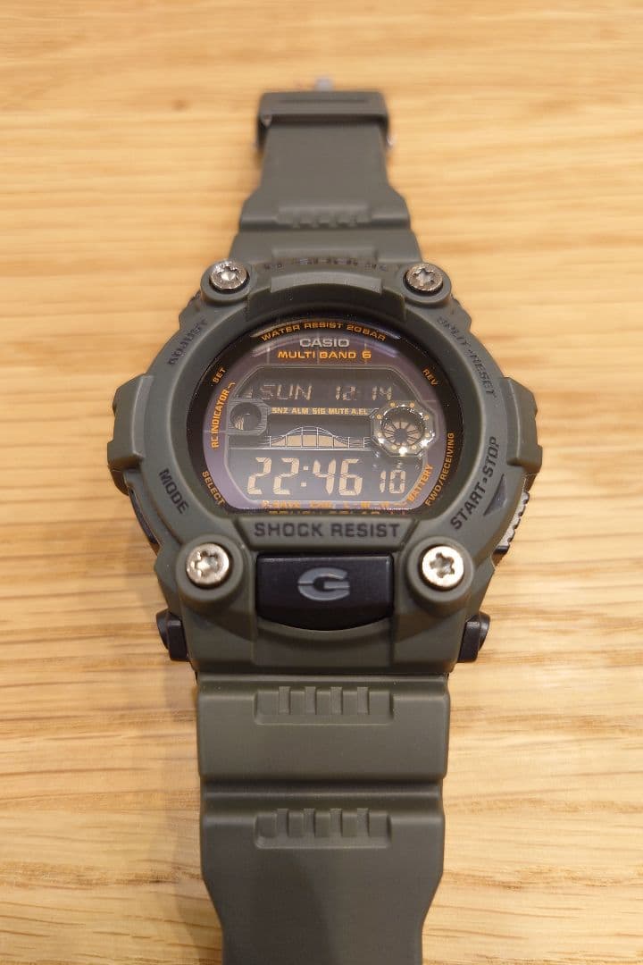 CASIO G-SHOCK ソーラー電波時計 GW-7900　アーミーグリーン 楽天市場】スーパーセール G-SHOCK Gショック ジーショック 電波