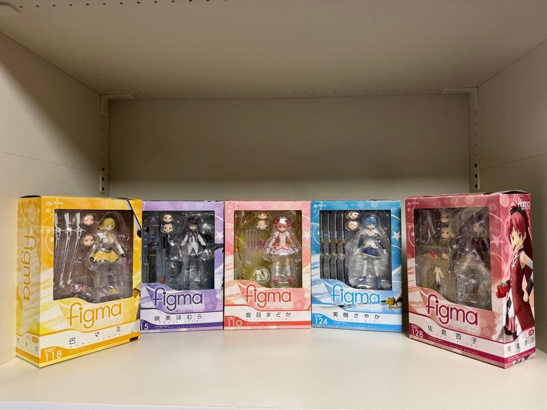 figma 魔法少女まどか☆マギカ 5体セット ABS＆PVC塗装済み可動フィギュア figma 佐倉杏子 [魔法少女まどか