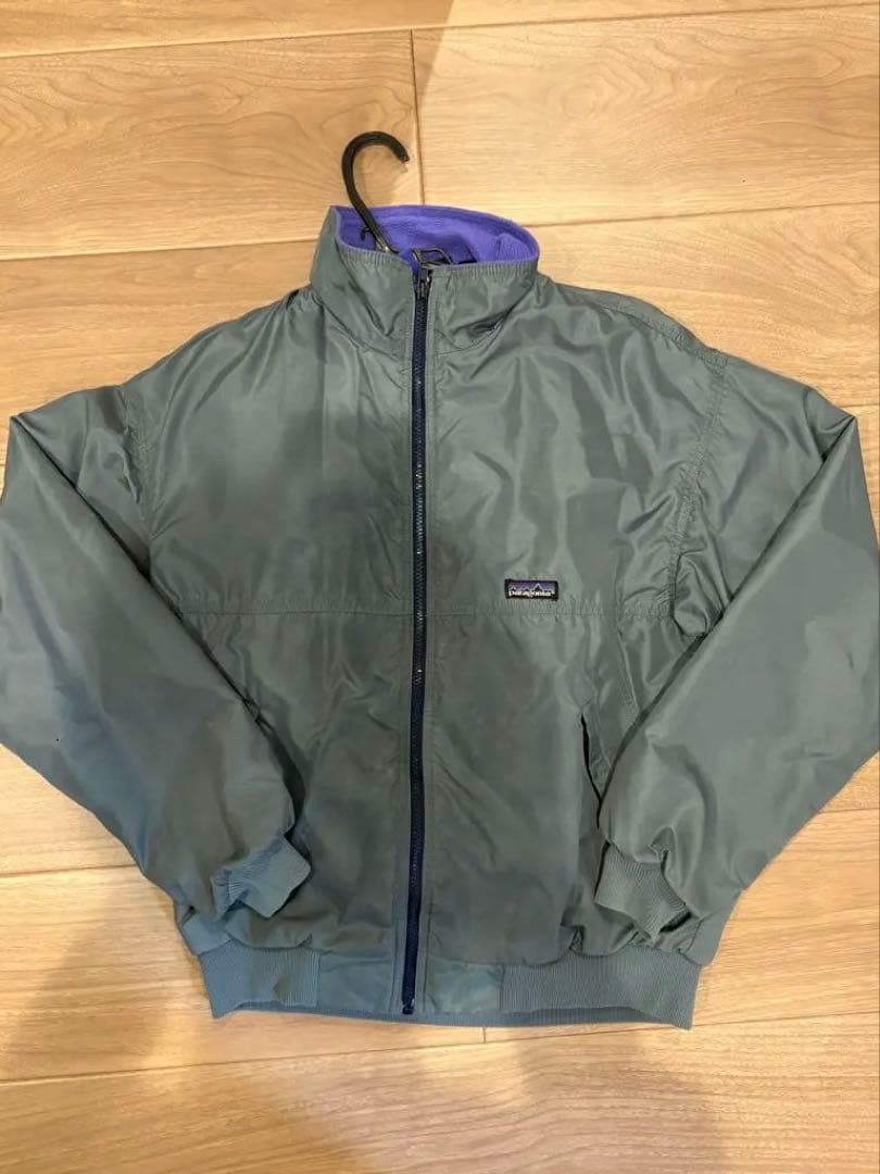 Patagonia シェルドシンチラ 99年製 希少カラー 美品 L 99年 USA ハンターグリーン Patagonia Shelled Synchilla