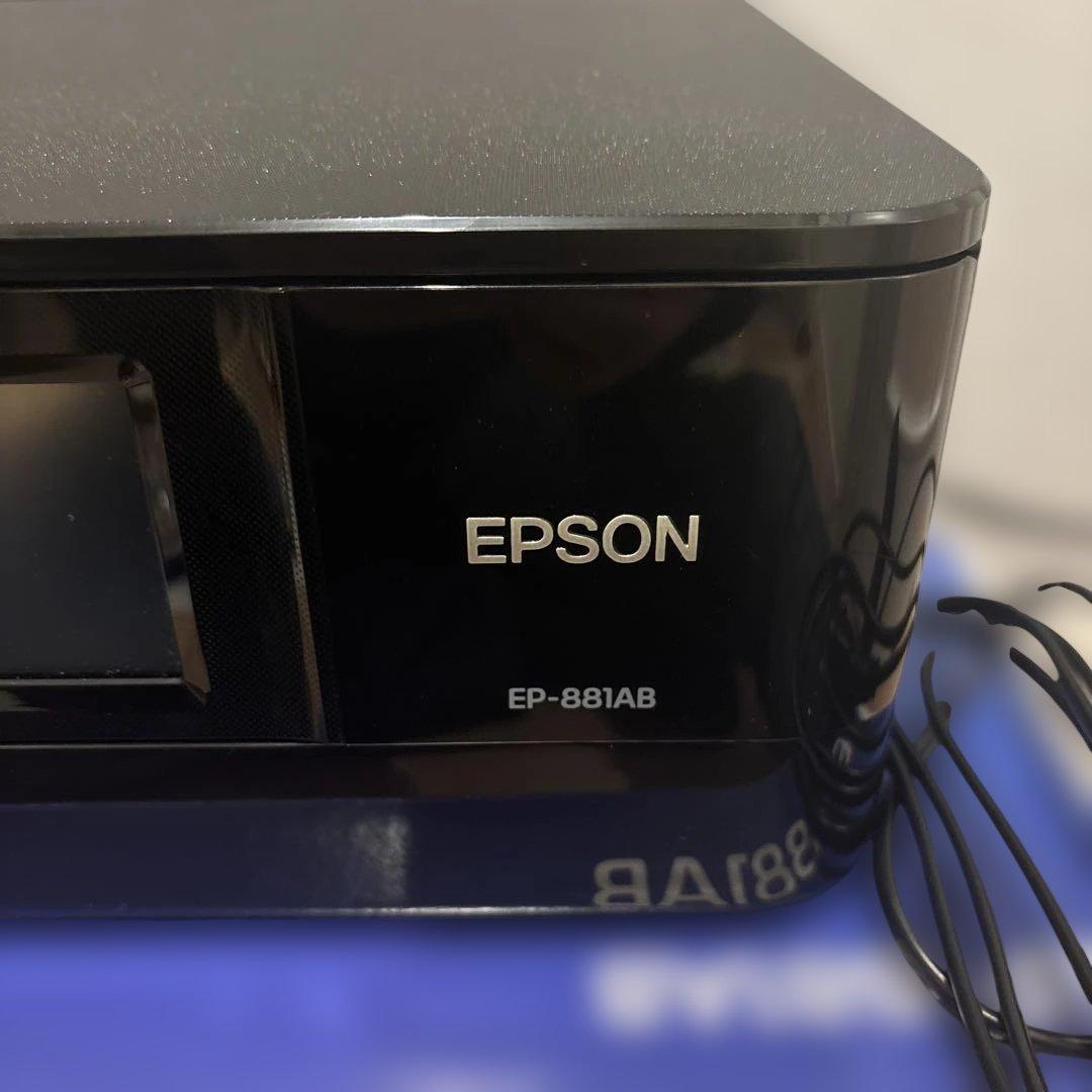 EPSON エプソン EP-881AB プリンター ジャンク おまけ 付き - メルカリ