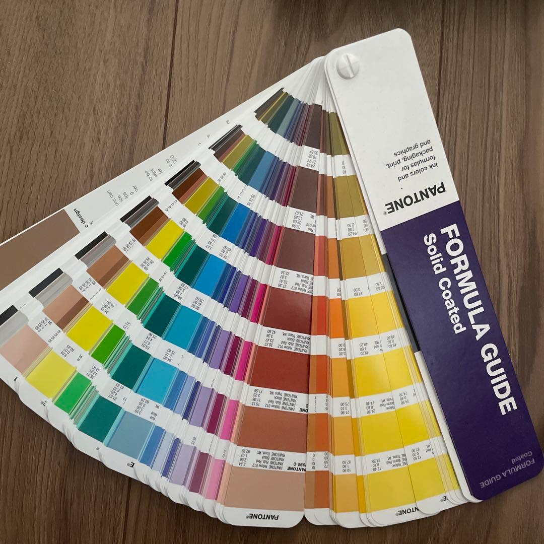 PANTONE 色見本 solid coated & uncoated
