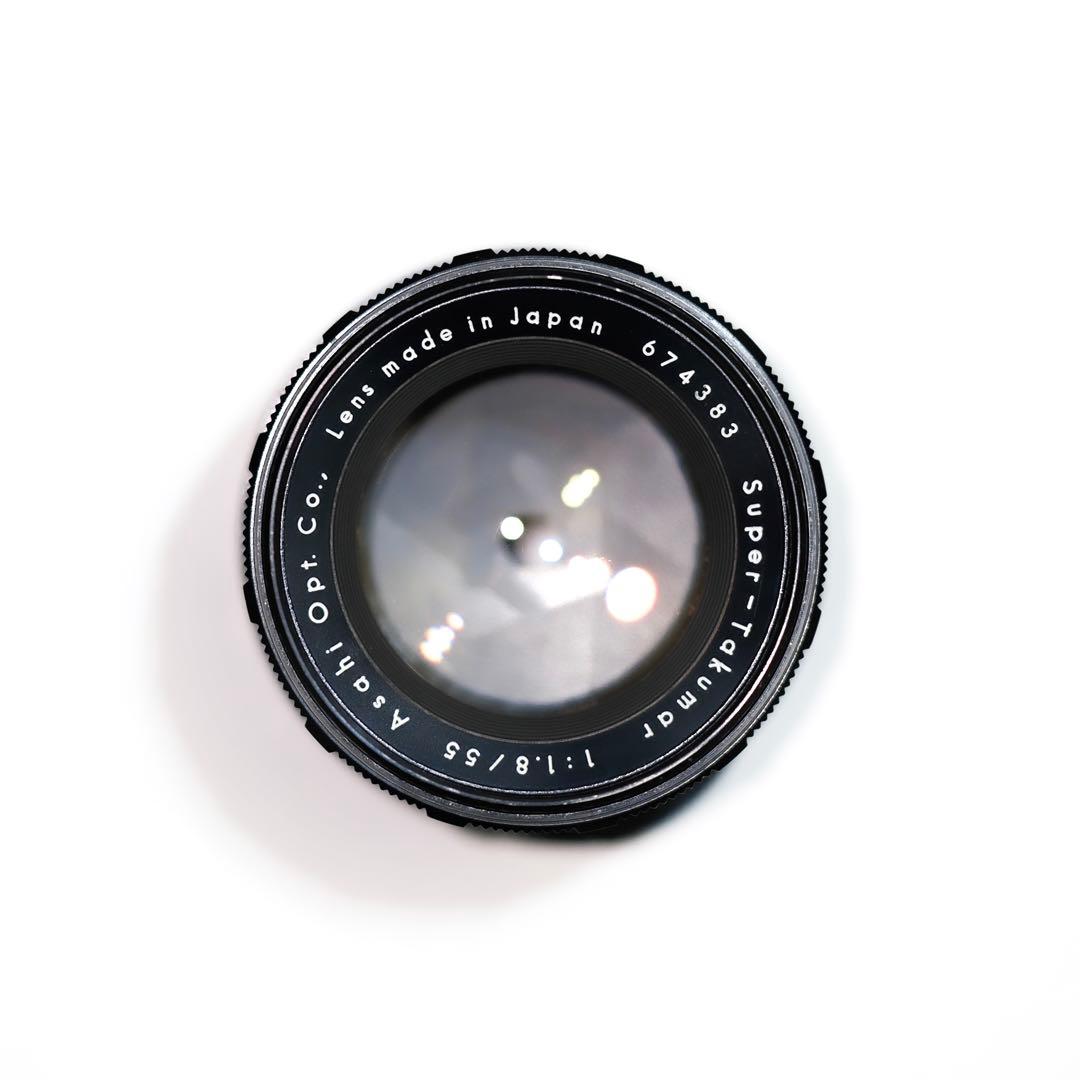 Super Takumar 55mm f1.8【M42】【最上級虹色フレア】希少