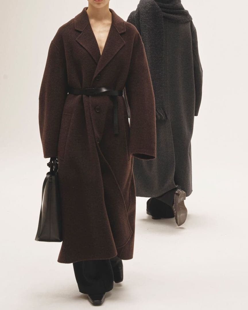 TODAYFUL Wool Over Coat 36 ブラウン