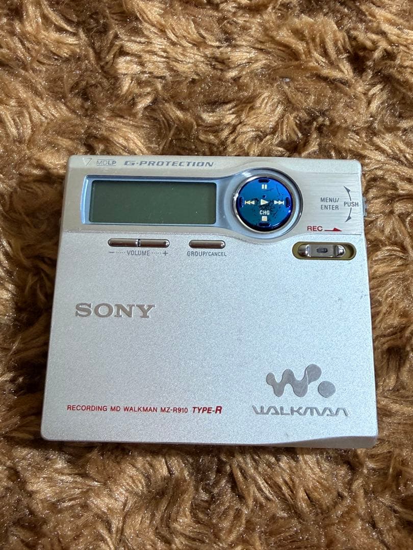 美品 SONY MZ-R910 ポータブルMDプレーヤー - メルカリ