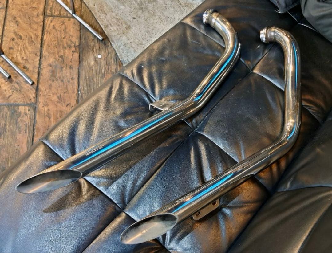 バルカン400 ドラッグパイプマフラー 有限会社ガレージT&F / バルカン400 ドラッグパイプマフラー