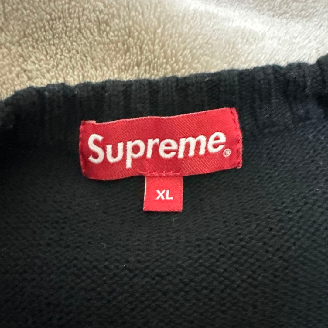 Supreme 22ss Tonal Paneled Sweater - メルカリ