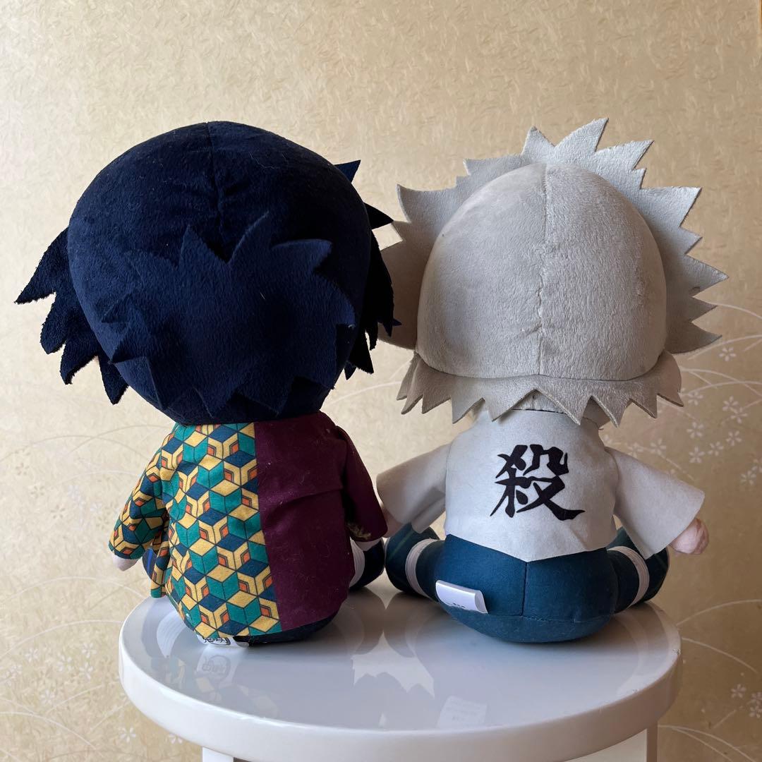 鬼滅の刃 ぬいぐるみ 2体セット、冨岡義勇＆不死川実弥 - メルカリ